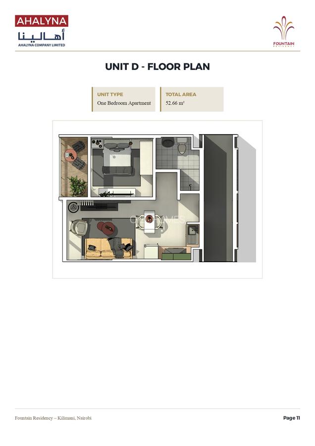 1 Bed Apartment with Swimming Pool at Kirichwa Road - 5