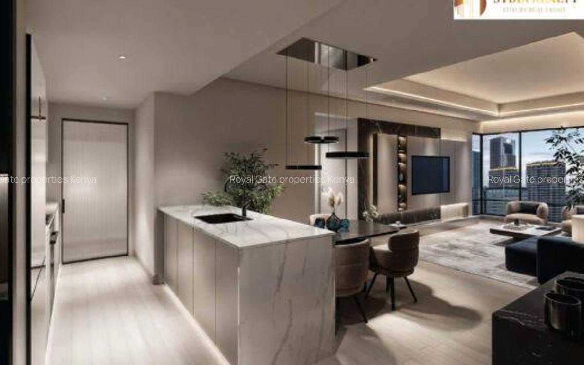 Serviced Studio Apartment with En Suite at Muthithi Road - 2