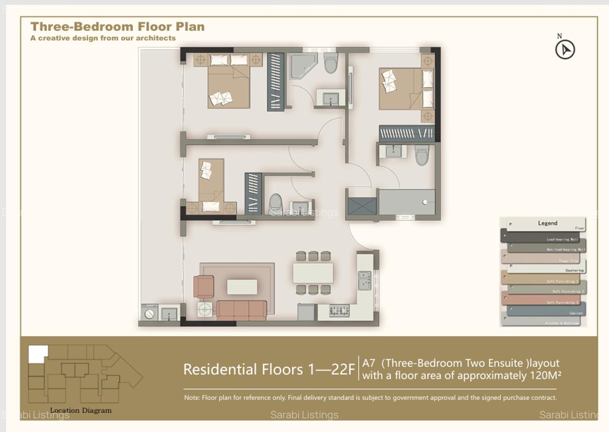 4 Bed Apartment with En Suite in Kileleshwa - 5