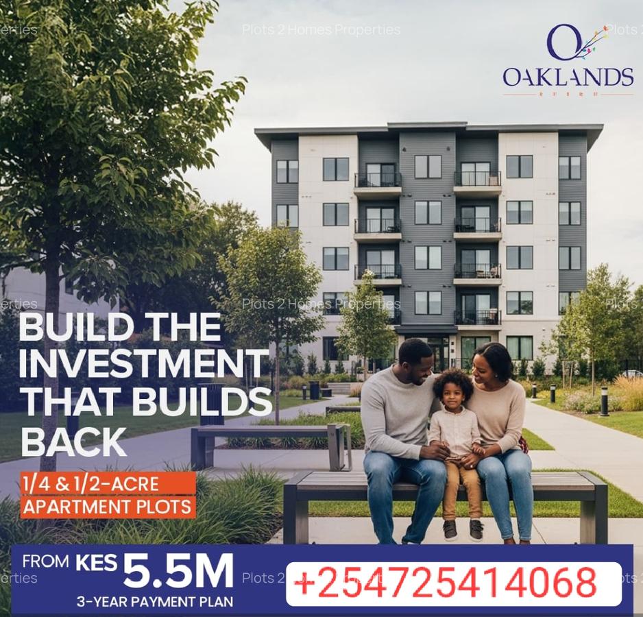 1,000 m² Residential Land at Oaklands Estate - 1