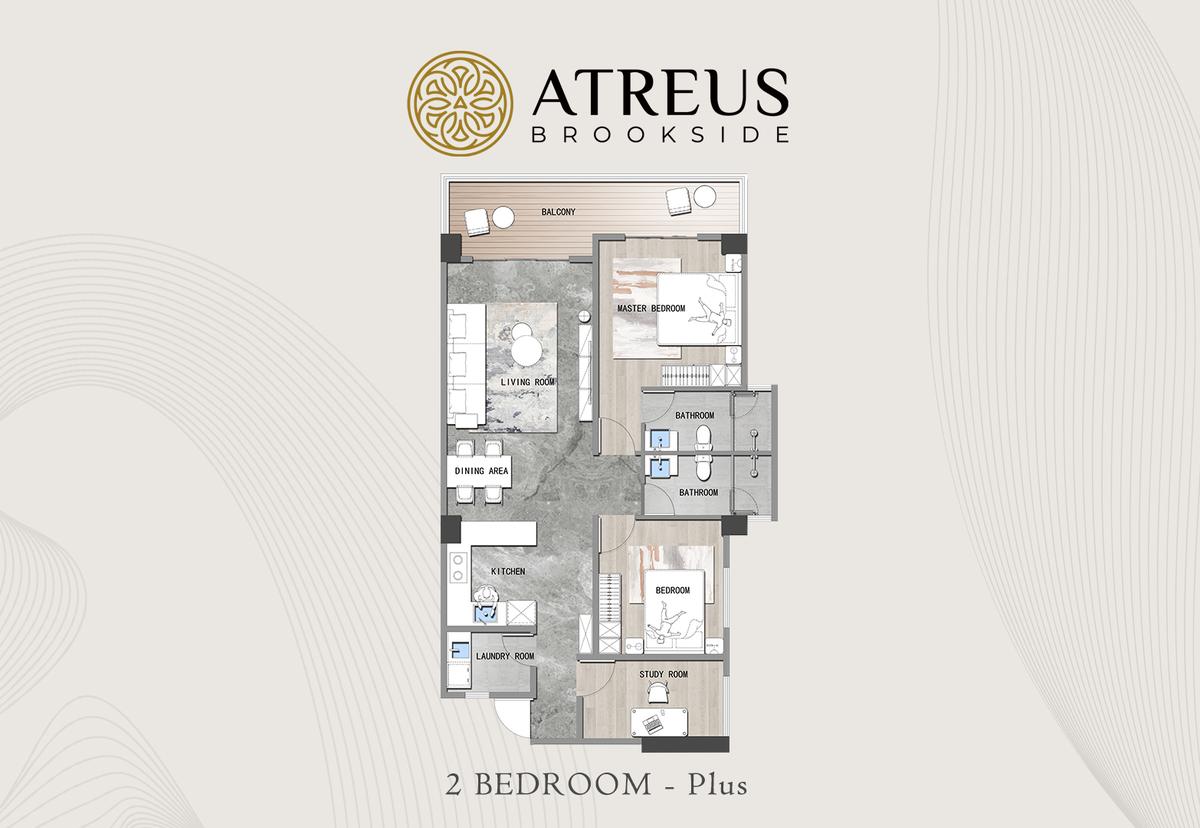 3 Bed Apartment with En Suite in Westlands Area - 1