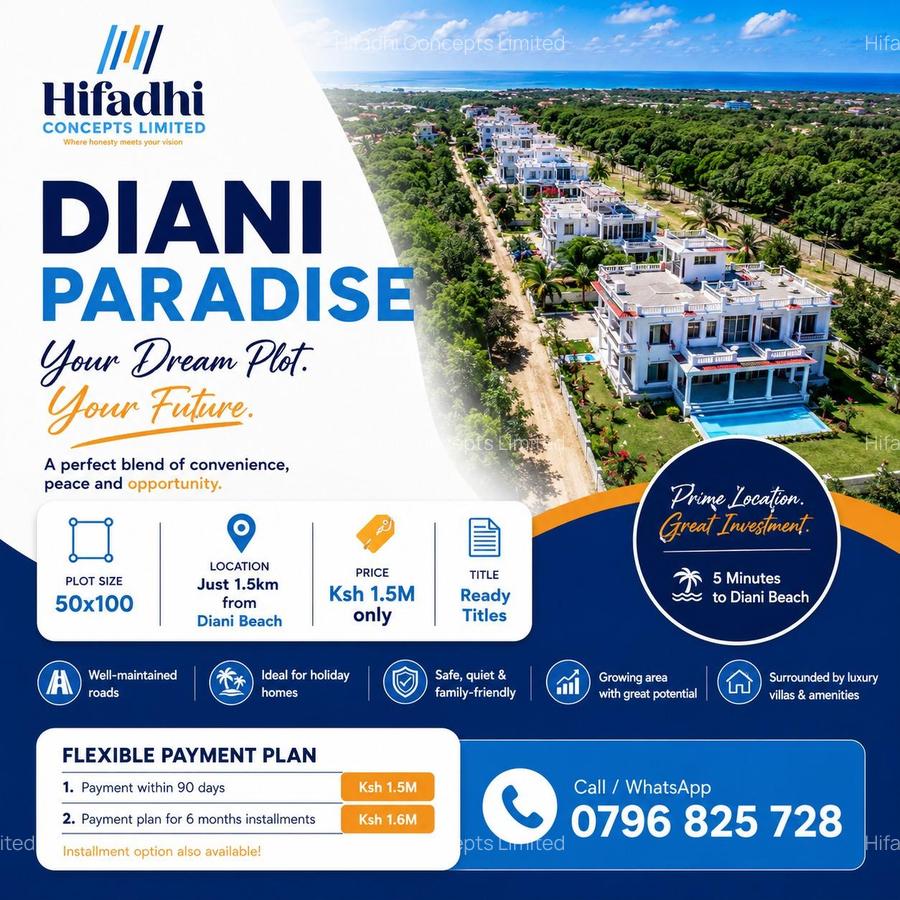 Land in Diani - 7