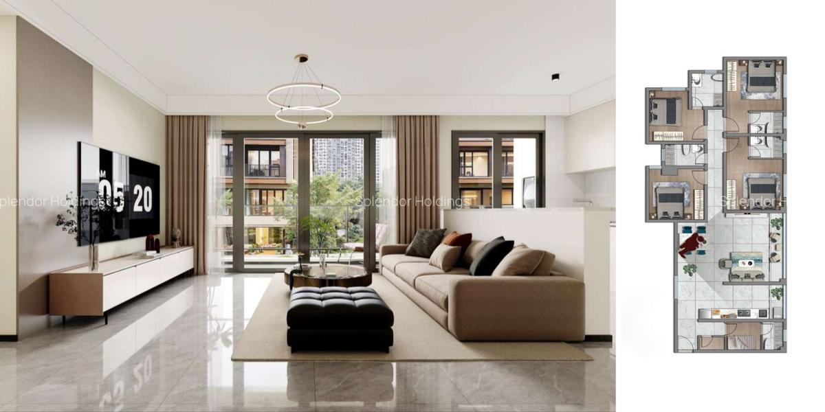 4 Bed Apartment with En Suite in Kileleshwa - 1