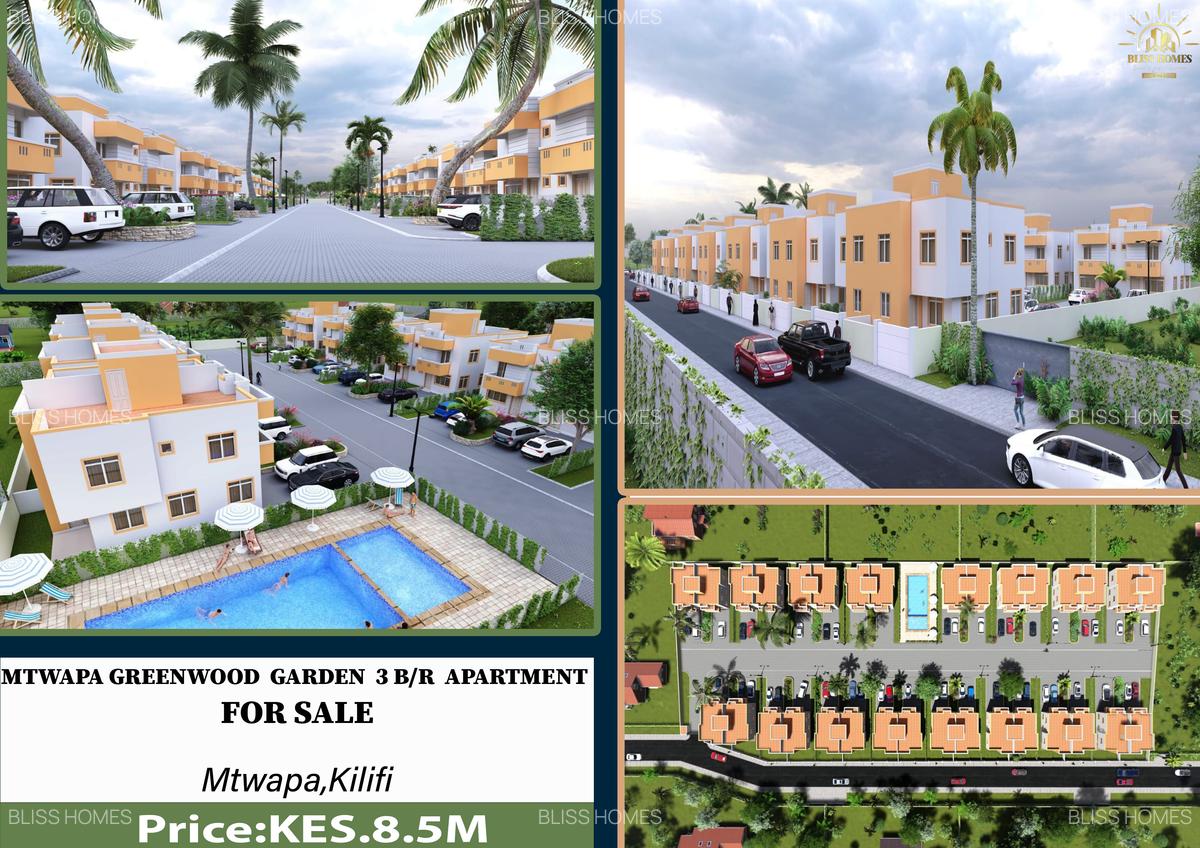 3 Bed Townhouse with En Suite at Mombasa Malindi Highway - 1