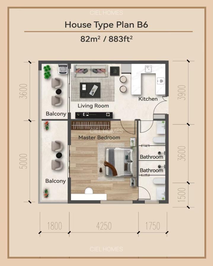 1 Bed Apartment with Swimming Pool at Vihiga Road - 9