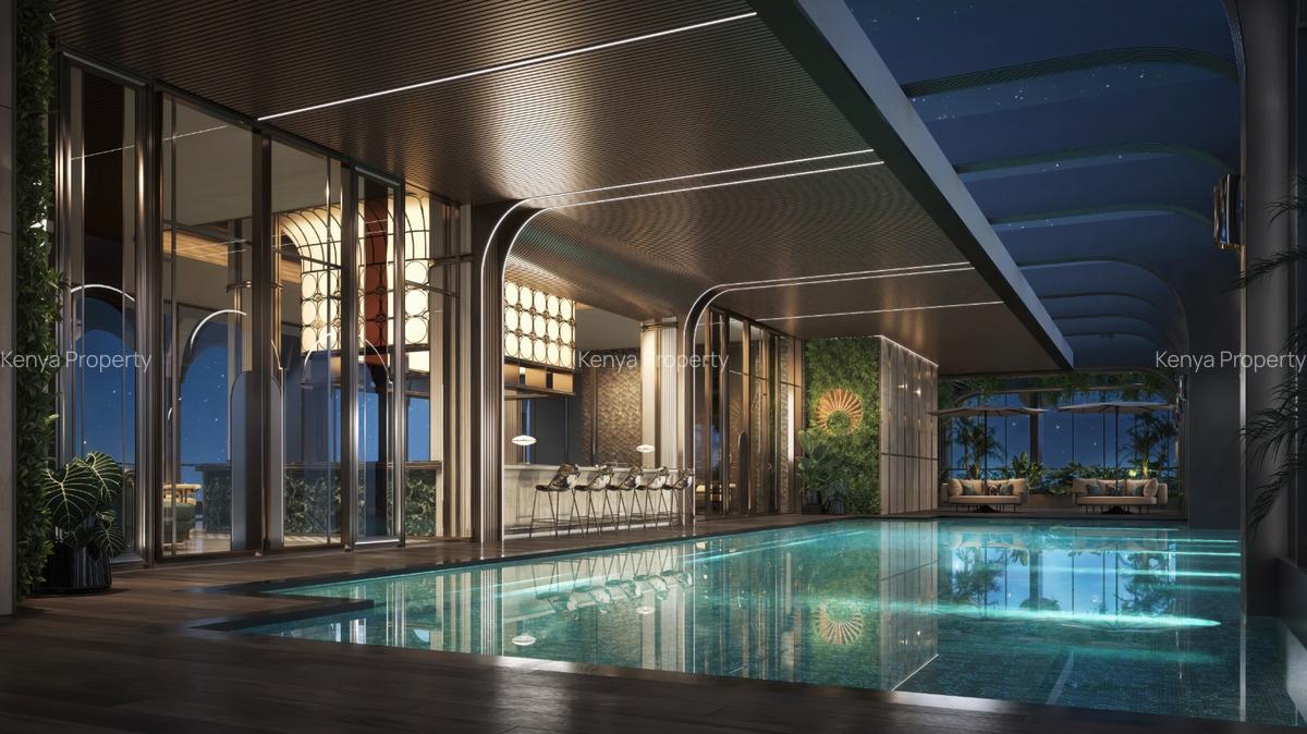 Studio Apartment with Swimming Pool at Muthithi Road - 5