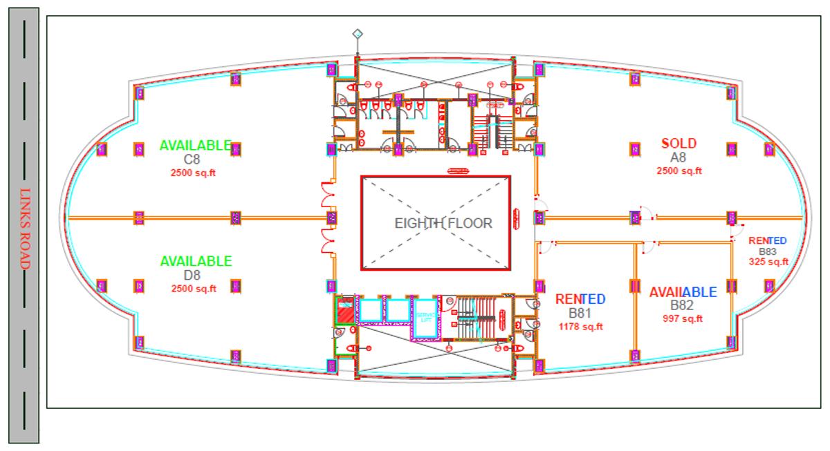 Office with Lift in Nyali Area - 2