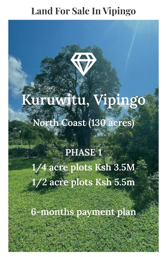 1,000 m² Land at Kuruwitu - 1