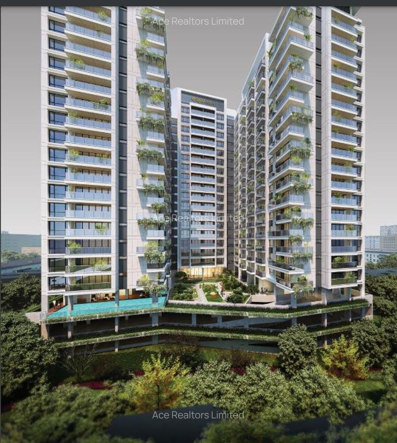 1 Bed Apartment with Swimming Pool at Kilimani Estate Nairobi - 1