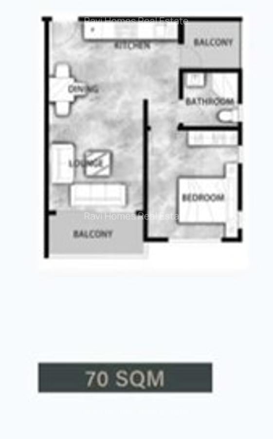 Studio Apartment with Swimming Pool in Kilimani - 8