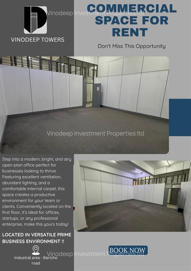 450 ft² Commercial Property with Service Charge Included at Baricho Road - 1