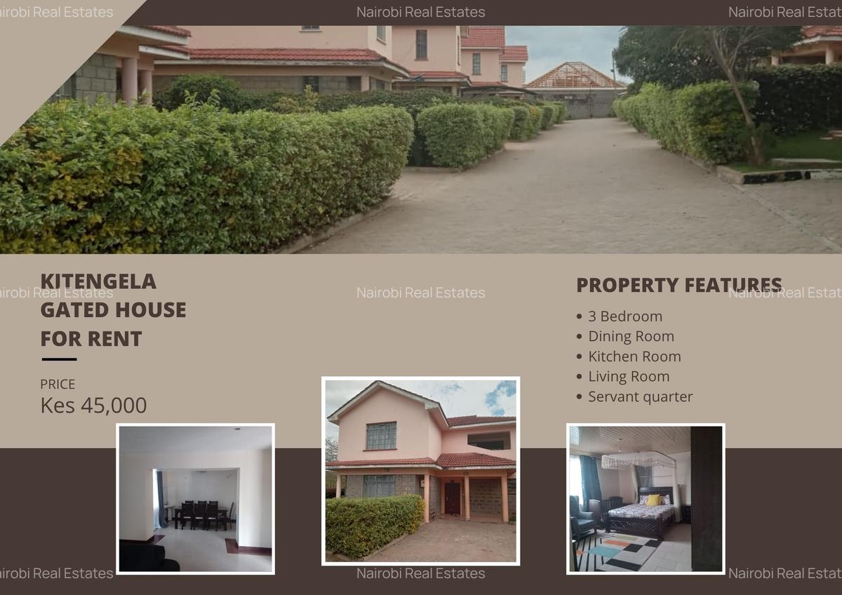 3 Bed House with En Suite in Kitengela - 1