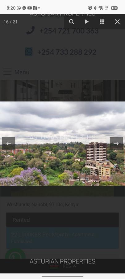 Serviced 2 Bed Apartment with En Suite in Rhapta Road - 15