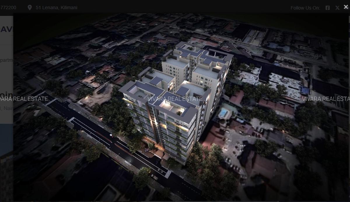 3 Bed Apartment with En Suite at Kilimani - 3