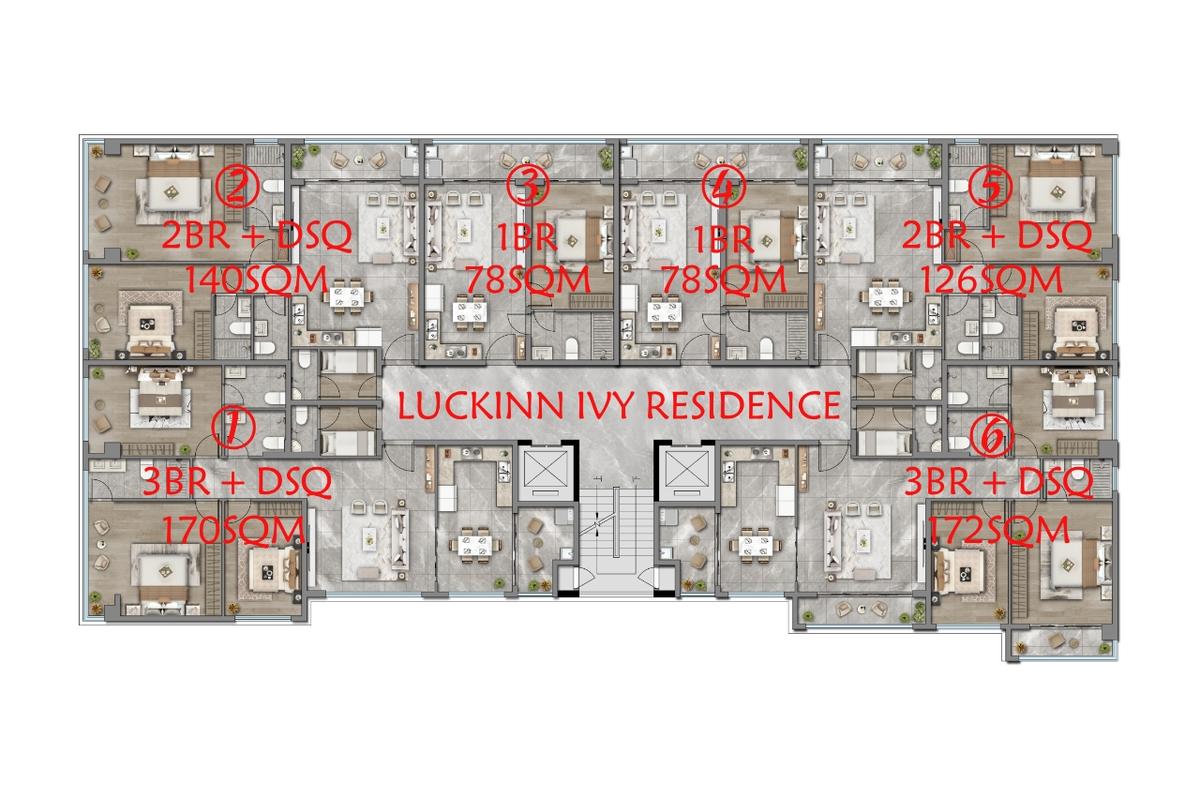 3 Bed Apartment with En Suite in Westlands Area - 2
