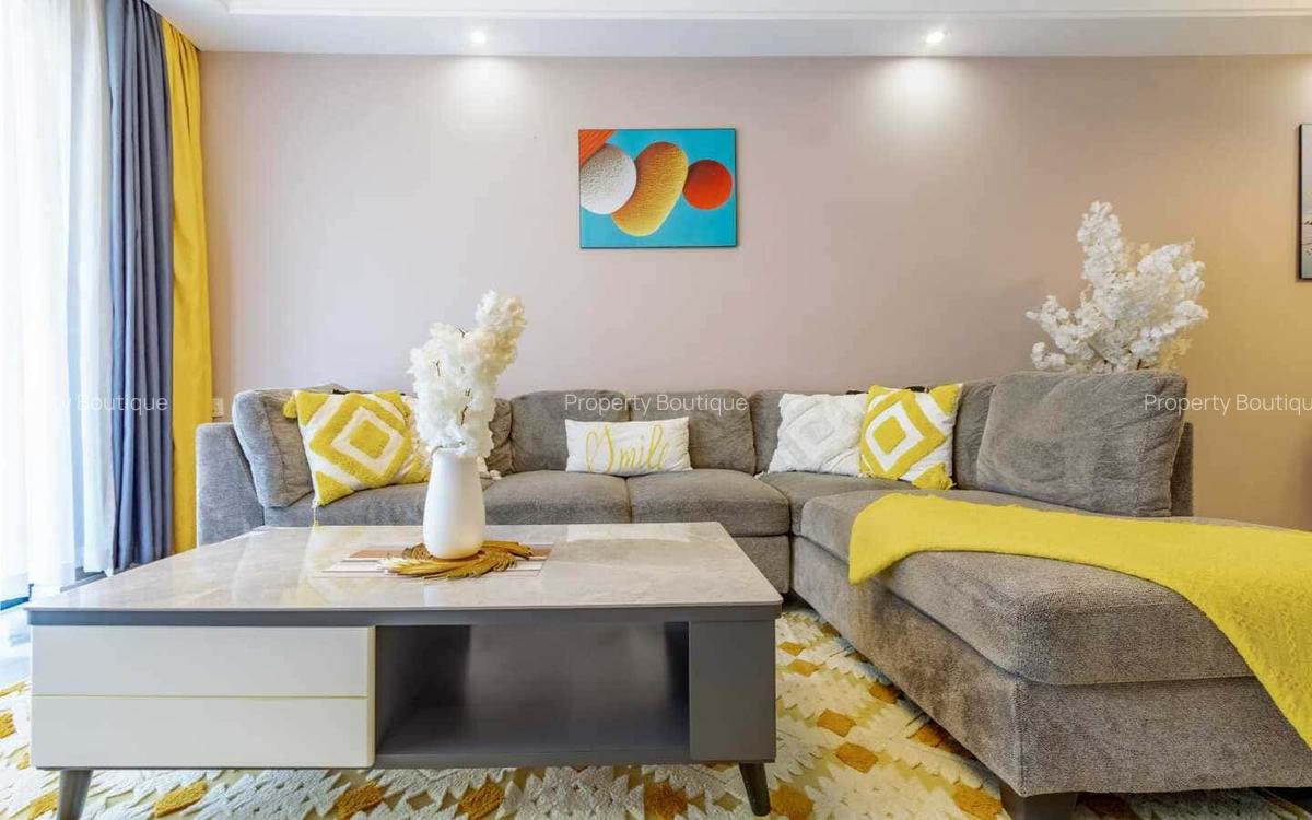 Furnished 1 Bed Apartment with Swimming Pool at Kasuku Road Off Lenana Road - 2