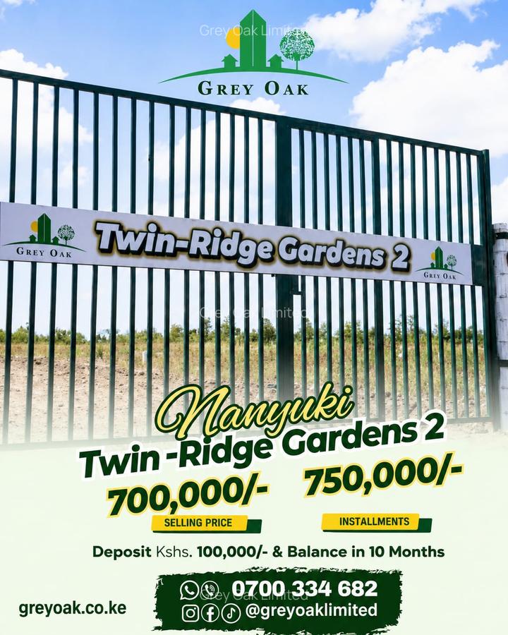 0.040 ha Residential Land in Nanyuki - 1