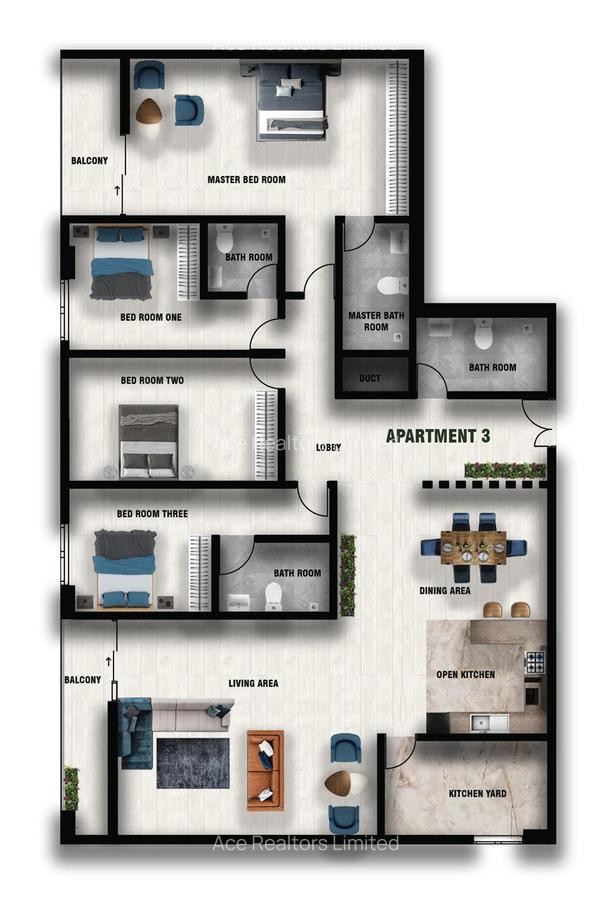 4 Bed Townhouse with En Suite at Shanzu Road - 2