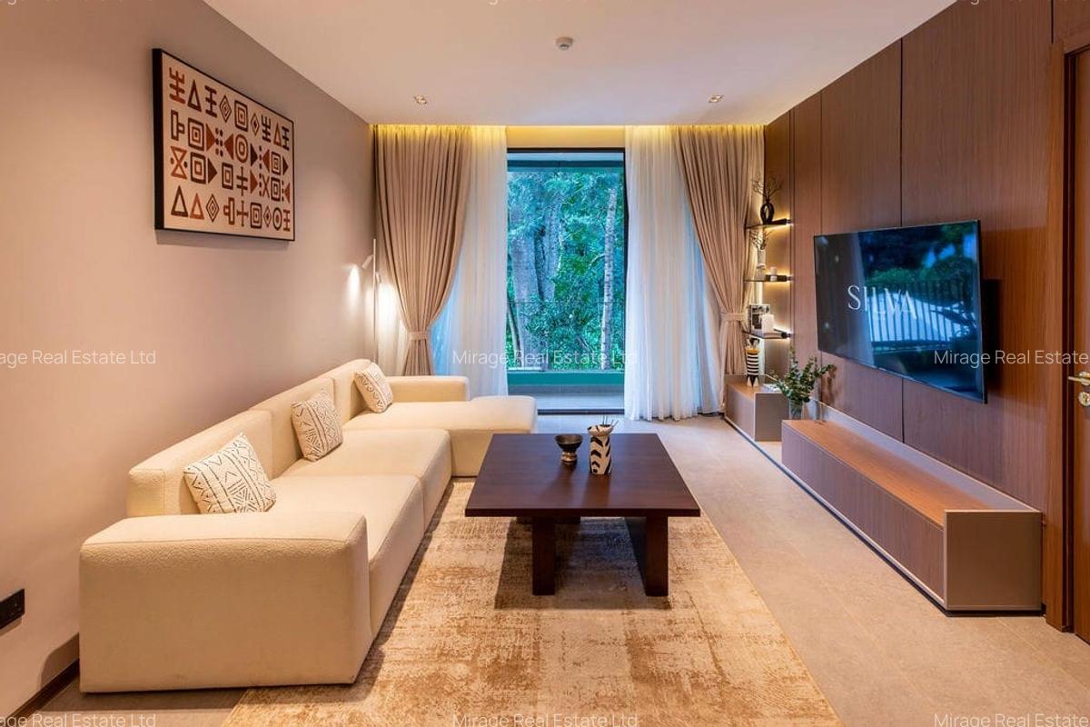 Serviced 2 Bed Apartment with Swimming Pool in Gigiri - 3