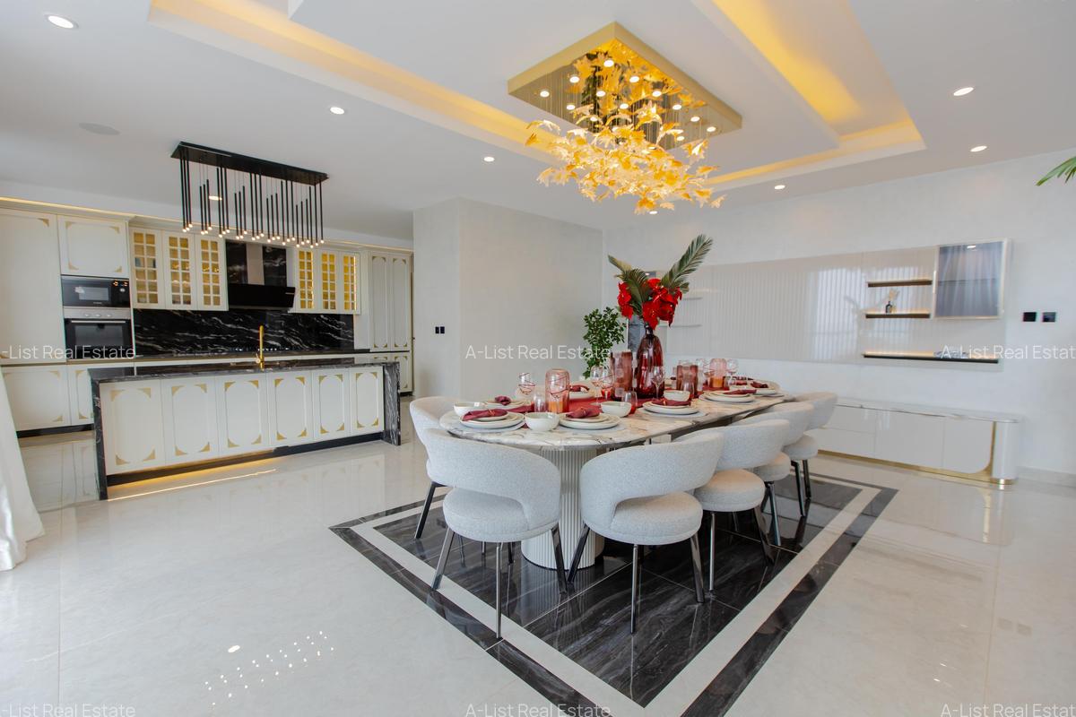 Furnished 4 Bed Apartment with Swimming Pool at General Mathenge - 4