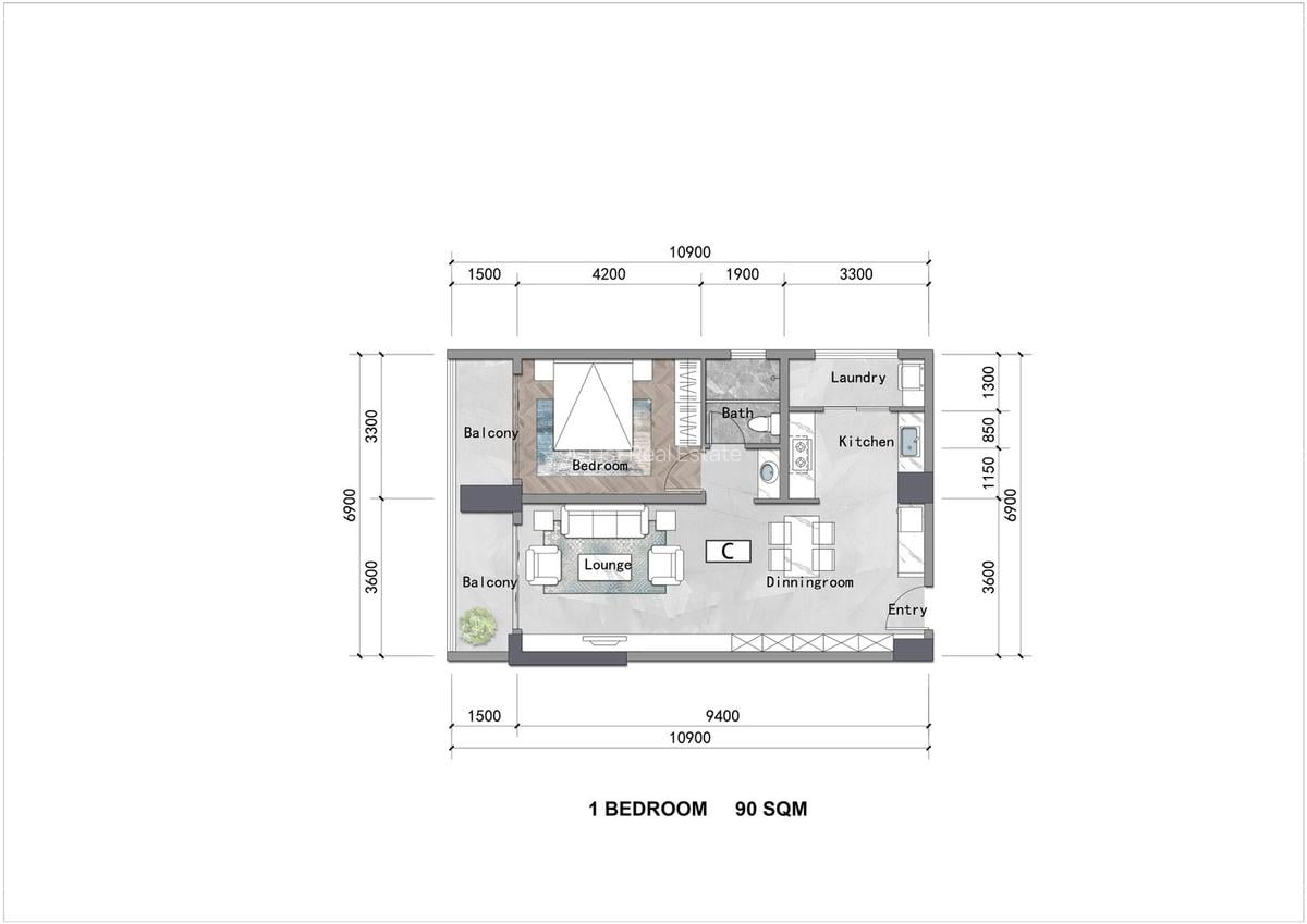 1 Bed Apartment with Swimming Pool at General Mathenge - 5
