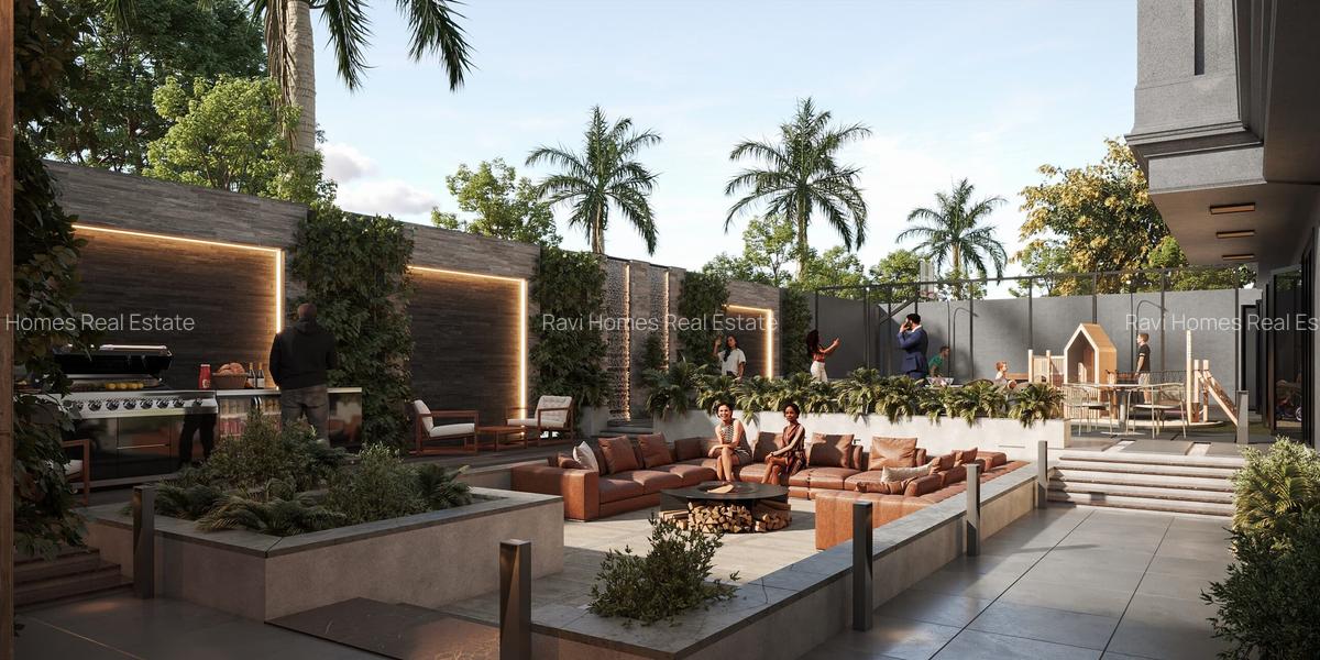 1 Bed Apartment with Swimming Pool at Muthithi Road - 14