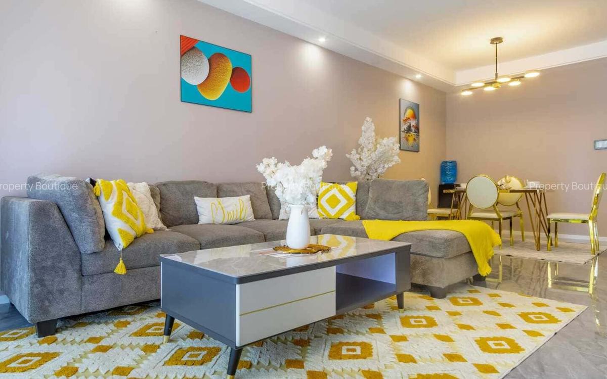Furnished 1 Bed Apartment with Swimming Pool at Kasuku Road Off Lenana Road - 5