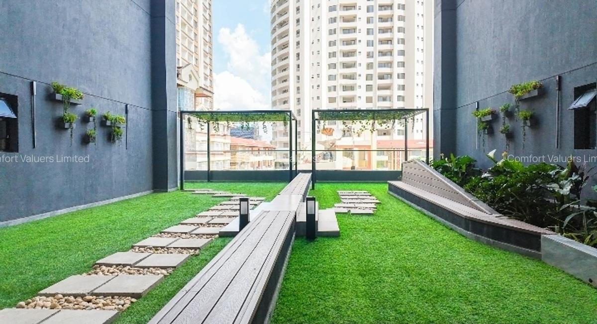 1 Bed Apartment with En Suite at Kilimani - 2
