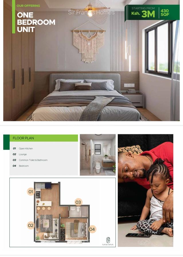 Serviced 1 Bed Apartment with Swimming Pool at Mtopanga - 5