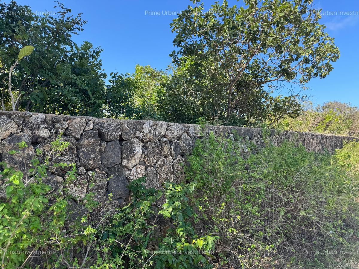 10.95 ac Land at Shanzu Beach - Overlooking Mtwapa Creek - 10