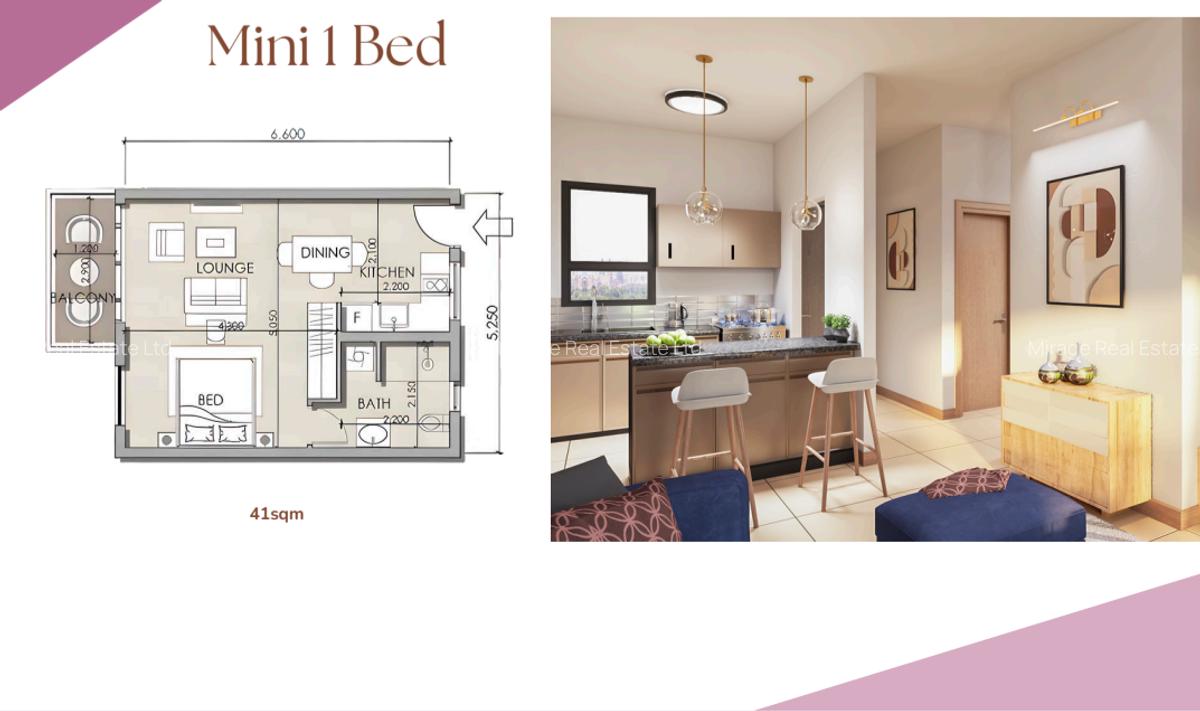 1 Bed Apartment with Swimming Pool in Garden Estate - 15