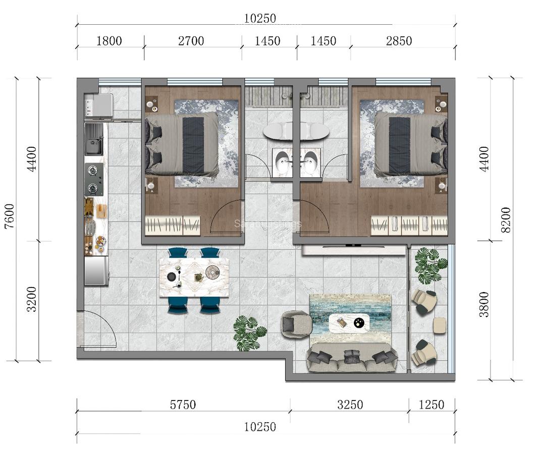 4 Bed Apartment with En Suite in Kilimani - 4