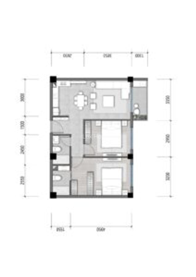 2 Bed Apartment with En Suite at - 12