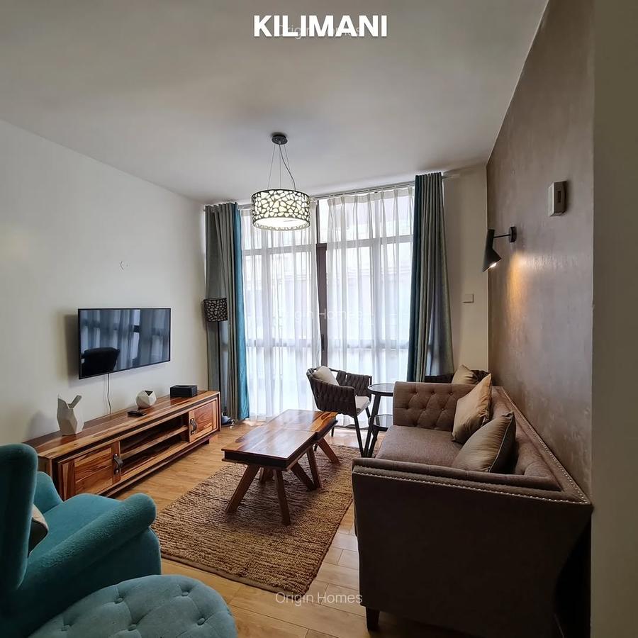 Furnished 1 Bed Apartment with En Suite at Kilimani - 2