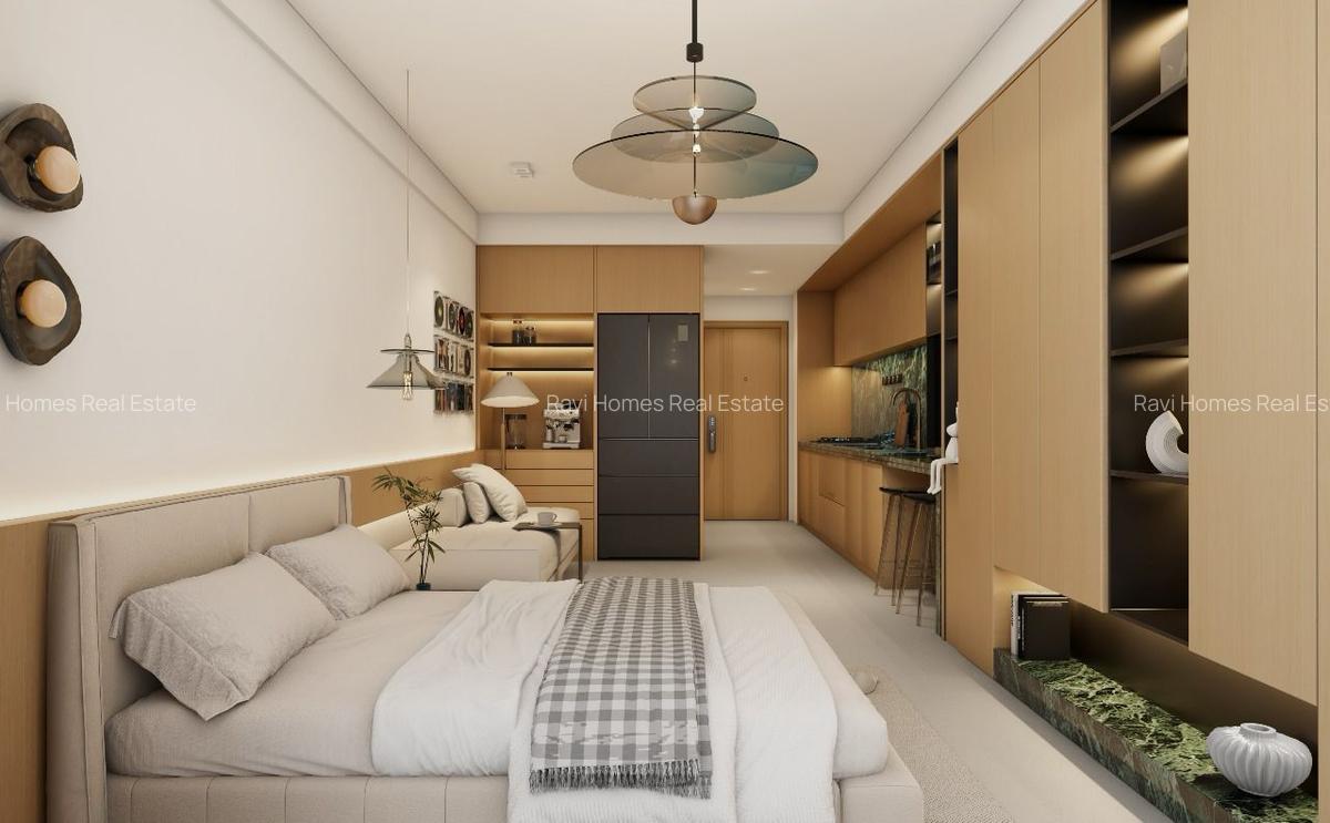 Studio Apartment with Swimming Pool at Muthithi Road - 4