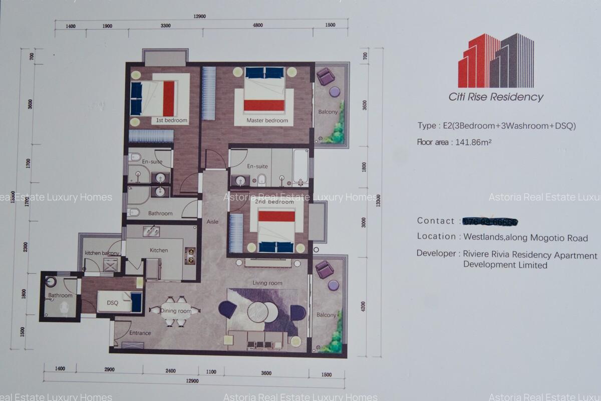 3 Bed Apartment with En Suite at 2026-232 3 Bed - 18