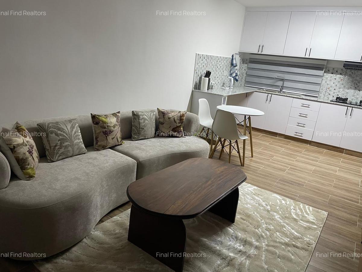 Serviced 1 Bed Apartment with Backup Generator in Runda - 1