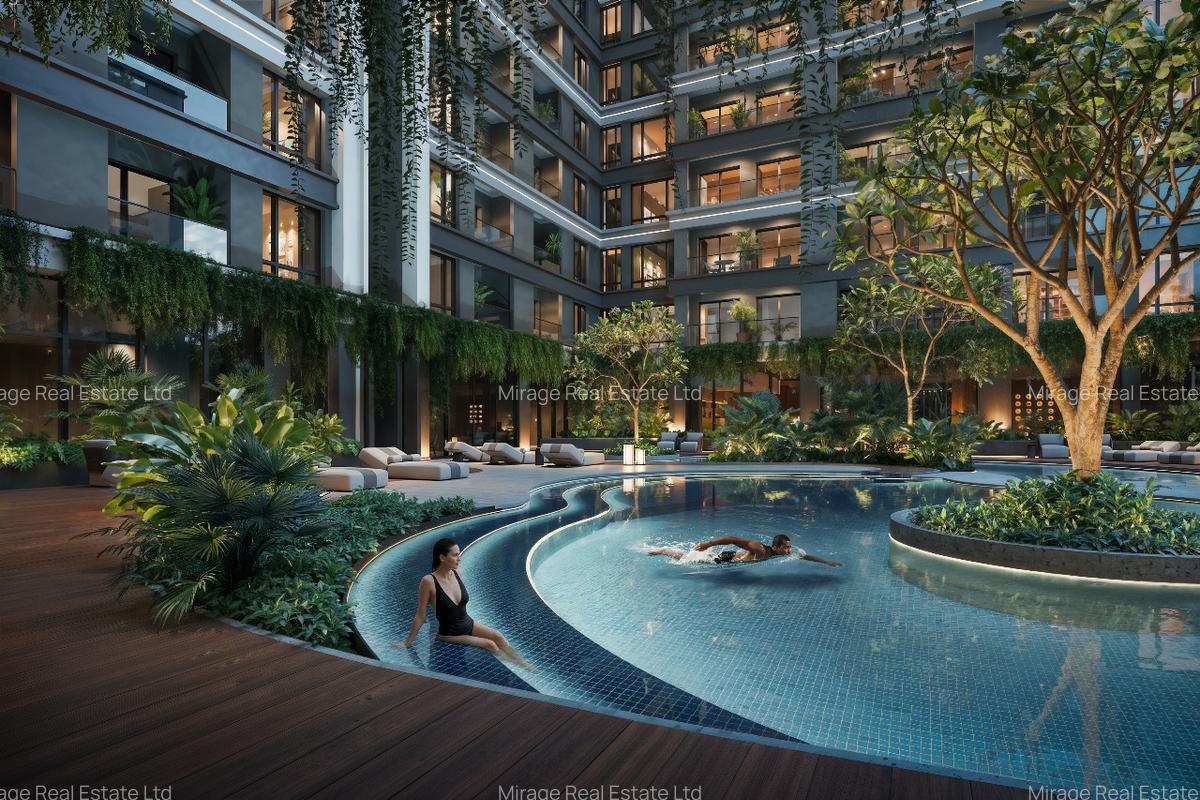 3 Bed Apartment with Swimming Pool in Kilimani - 7
