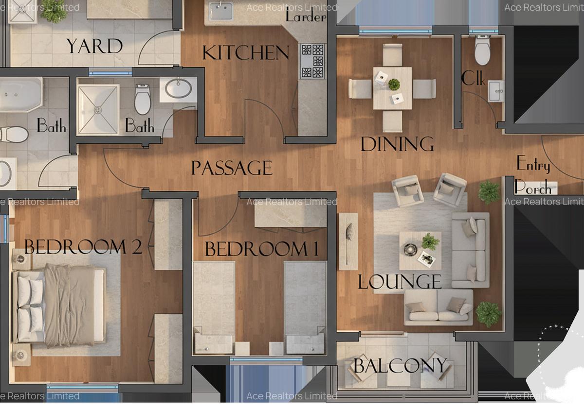 4 Bed Townhouse with En Suite at Mombasa Road - 3