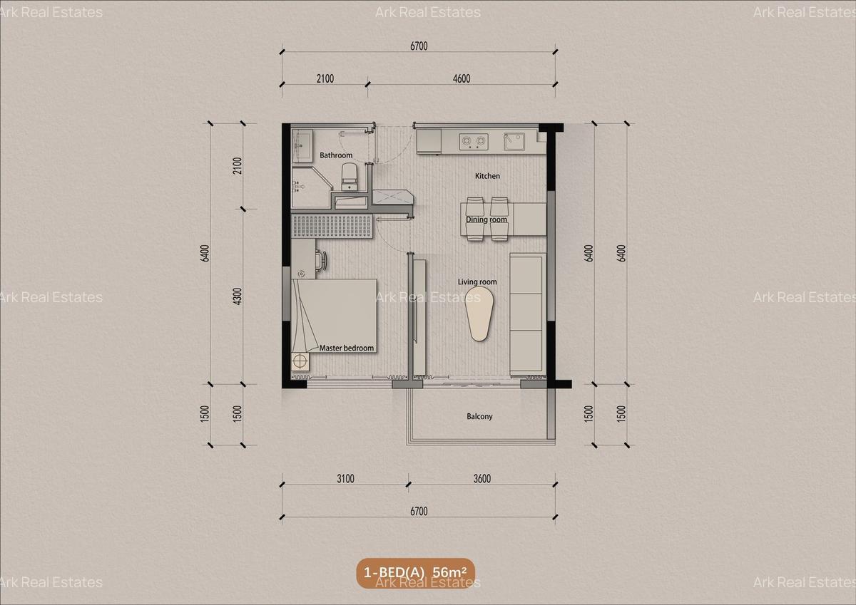 3 Bed Apartment with En Suite at Muthama Drive - 2