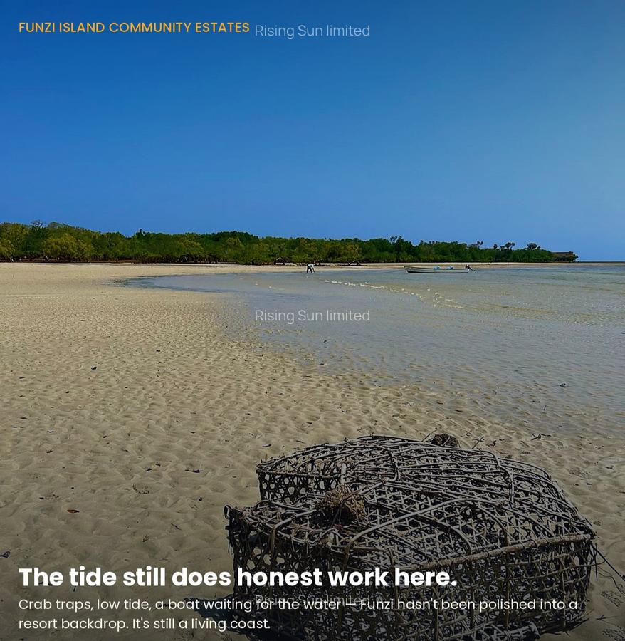 Land at Funzi Keys Resort — A Rare Beachfront Opportunity | Funzi Island - 14