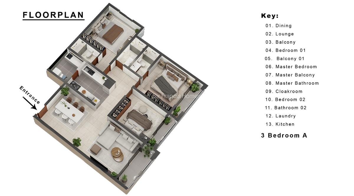Serviced 1 Bed Apartment with Swimming Pool at Mtwapa Creekfront - 6