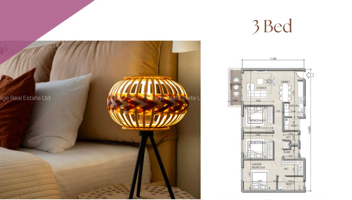 3 Bed Apartment with Swimming Pool in Garden Estate - 14
