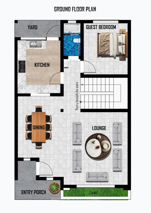 3 Bed Townhouse with En Suite in Gikambura - 12