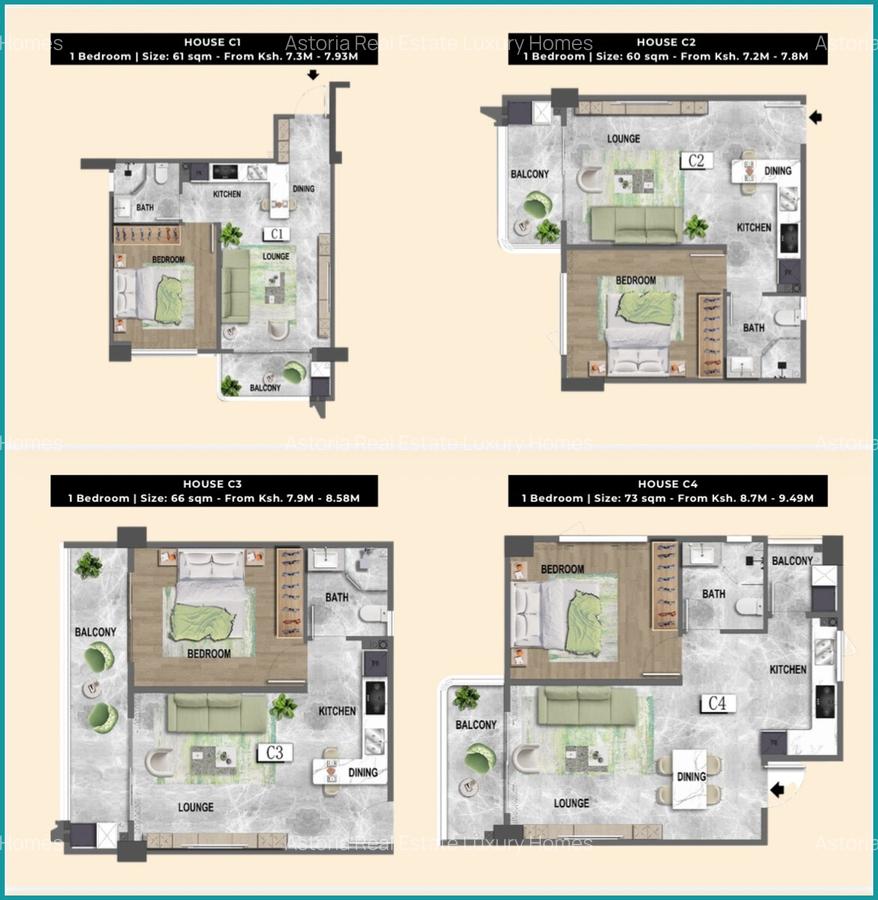 1 Bed Apartment with En Suite at 2026-127 - 12