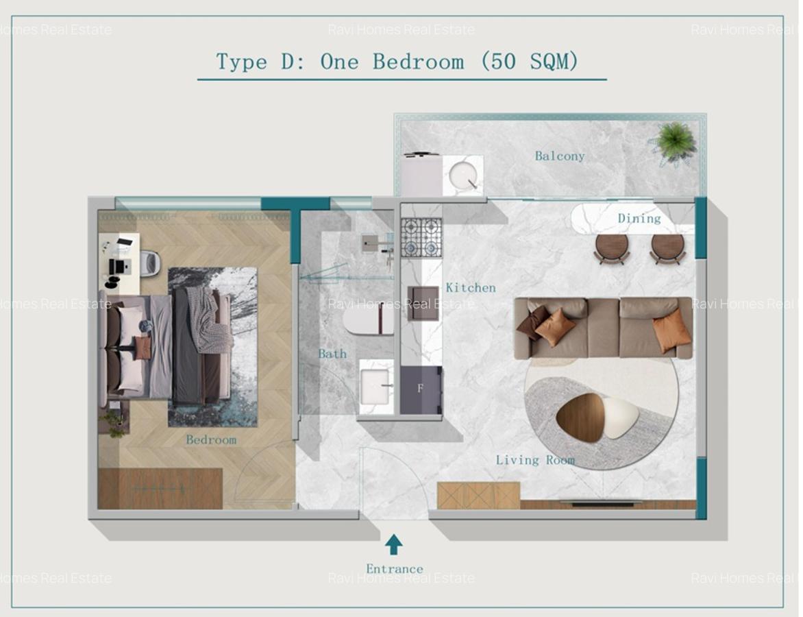 1 Bed Apartment with Swimming Pool at Chameleon Avenue - 3