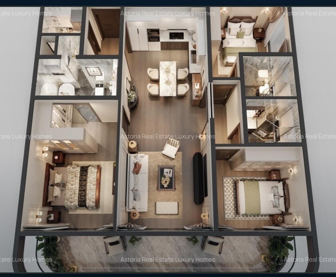 3 Bed Apartment with En Suite at 2026-399 3 Bed - 10