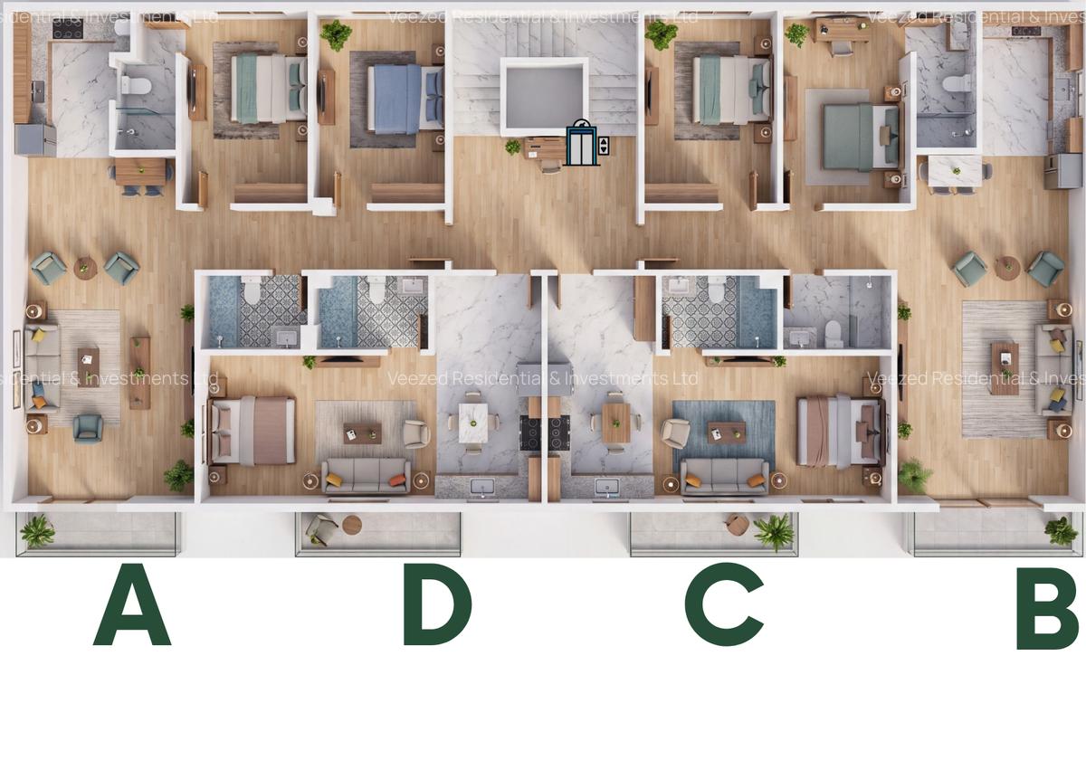 Studio Apartment with En Suite in Nyali Area - 7