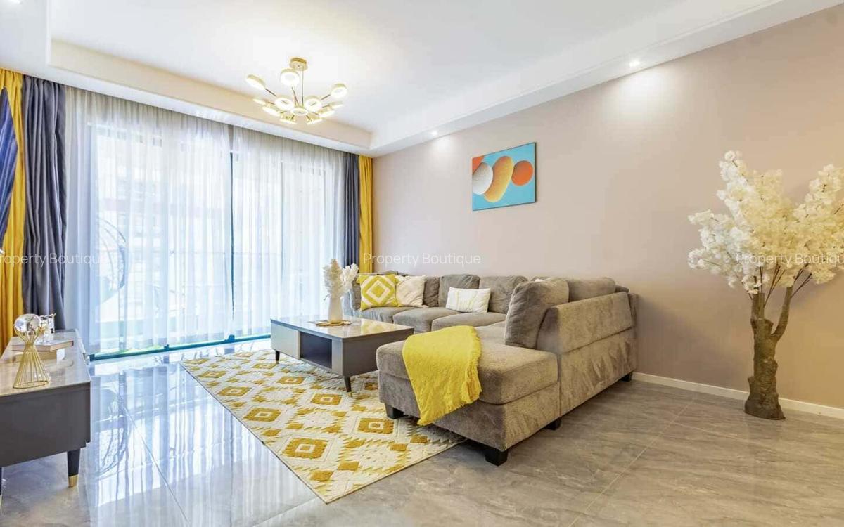 Furnished 1 Bed Apartment with Swimming Pool at Kasuku Road Off Lenana Road - 3
