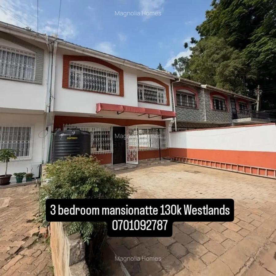 3 Bed Townhouse in Westlands Area - 1
